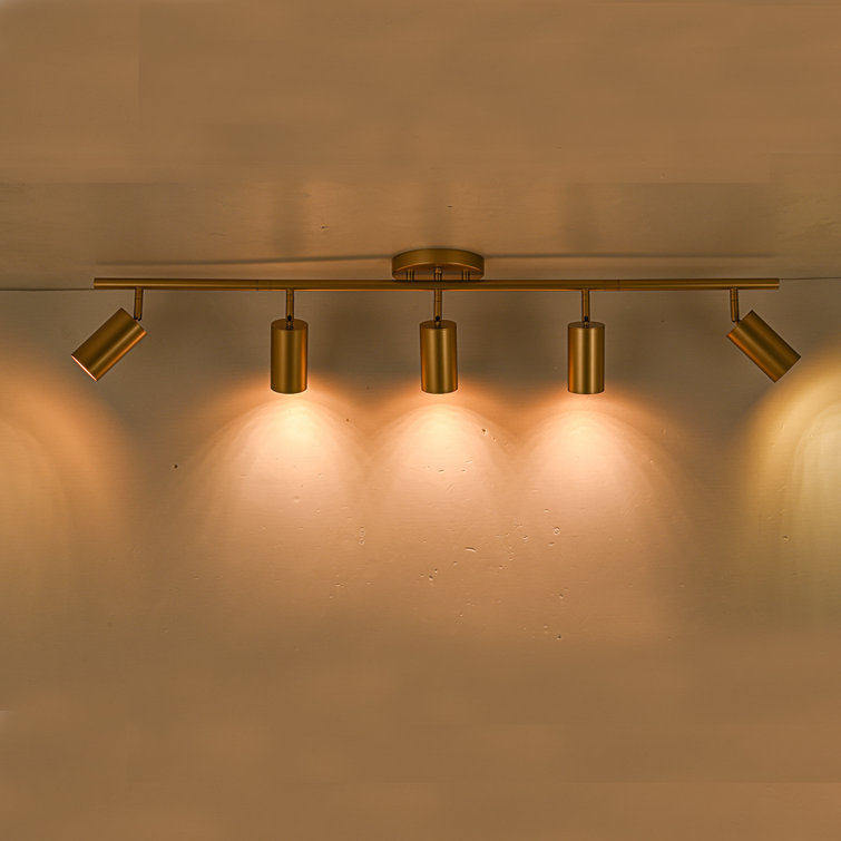 Latitude Run® Gulcan 4 Light Linear Track Flush Mount Lighting Wayfair